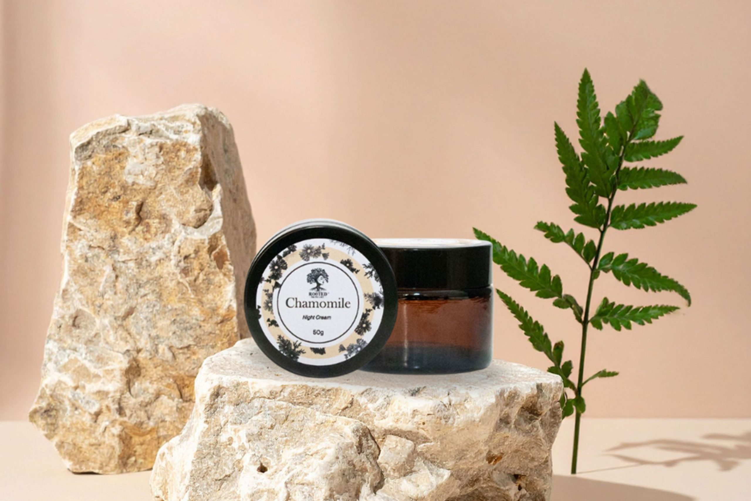 Chamomile Night Cream. Rooted Skincare